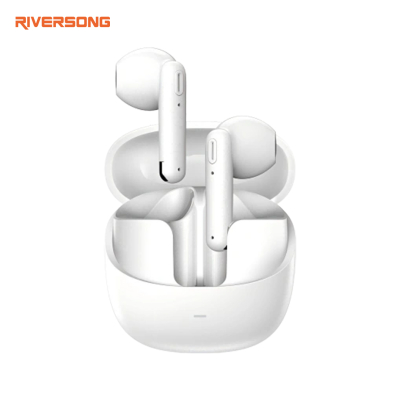 RIVERSONG Airfly L1 Écouteurs Sans Fil True Wireless (TWS) – Son HD, ENC pour Appels Clairs, 30h Autonomie