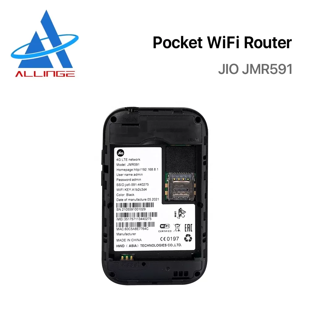 Routeur 4G Portable ALLINGE XYY179 - Modem LTE avec Batterie 2100mAh image 3