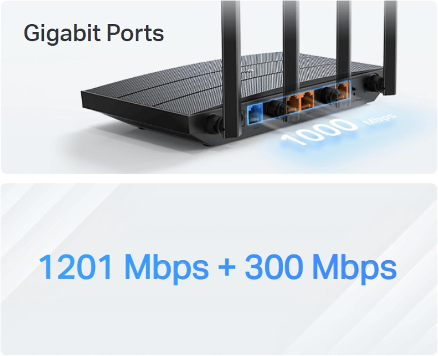 Routeur Wi-Fi 6 TP-Link Archer AX18 (AX1500) – Ports Gigabit, Serveur VPN & Gaming (Xbox/PS4/PS5/Steam)image-2