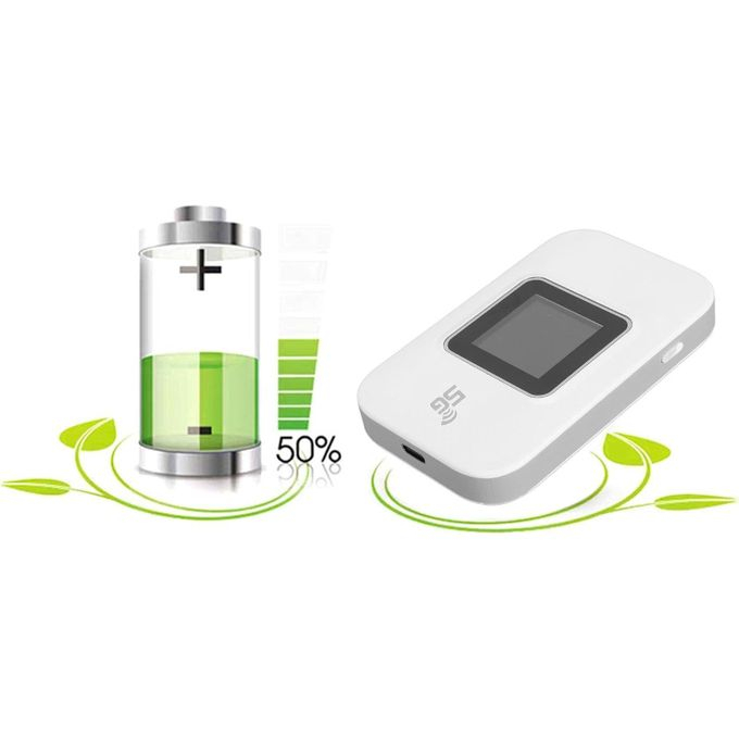 Routeur Wi-Fi de Poche MF68E - Modem 4G+ LTE Portable & Point d'Accès Sans Fil Haute Vitesseimage-2