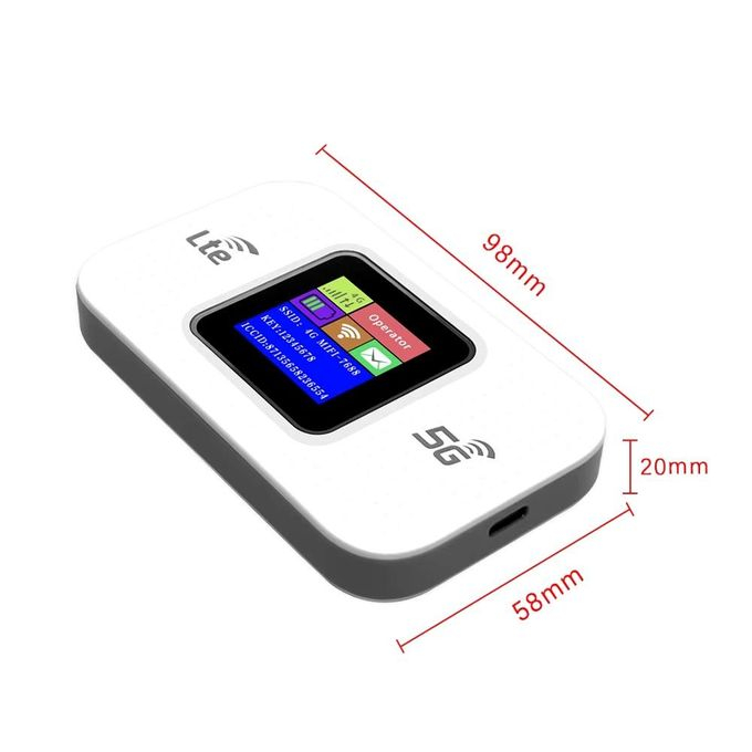 Routeur Wi-Fi de Poche MF68E - Modem 4G+ LTE Portable & Point d'Accès Sans Fil Haute Vitesse image 3