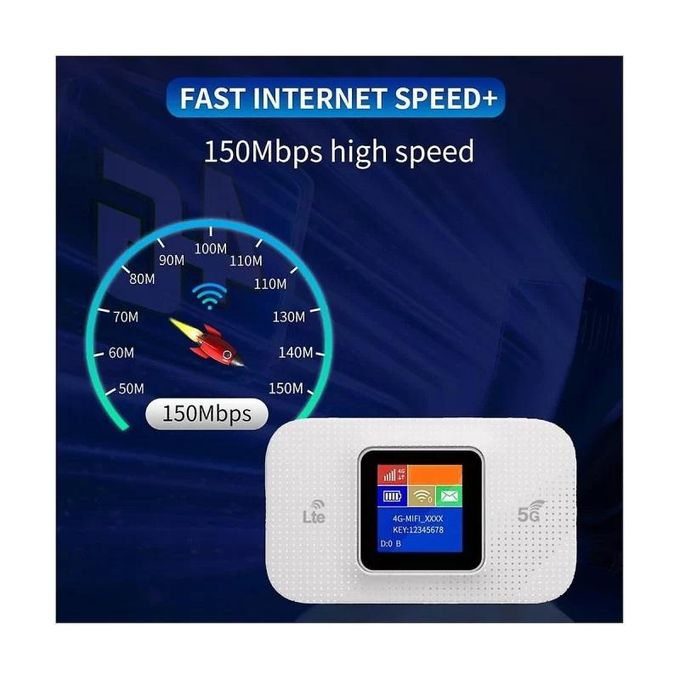 Routeur Wi-Fi de Poche MF68E - Modem 4G+ LTE Portable & Point d'Accès Sans Fil Haute Vitesseimage 4