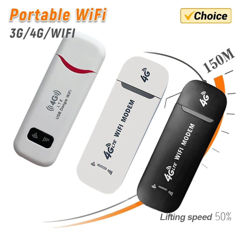 Routeur WiFi 4G LTE 150 Mbps - Clé USB Hotspot image 1