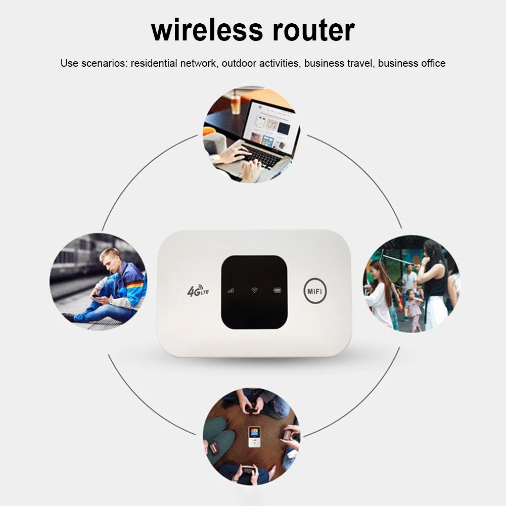 Routeur WiFi 4G Portable 2100mAh - 150Mbps - Idéal Voyage et Bureau image 3