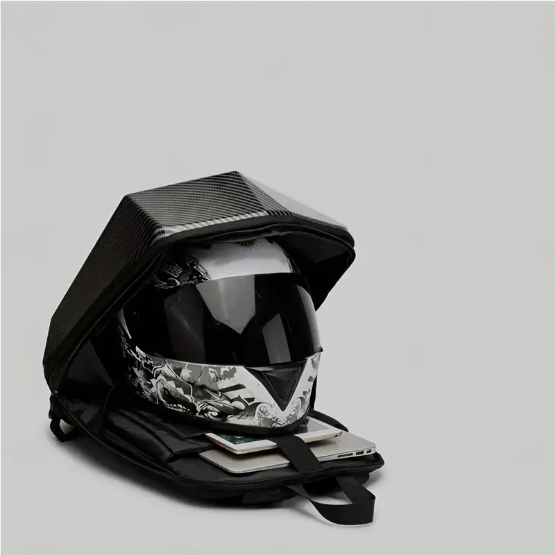 Sac à dos de Moto en Carbone Étancheimage 4