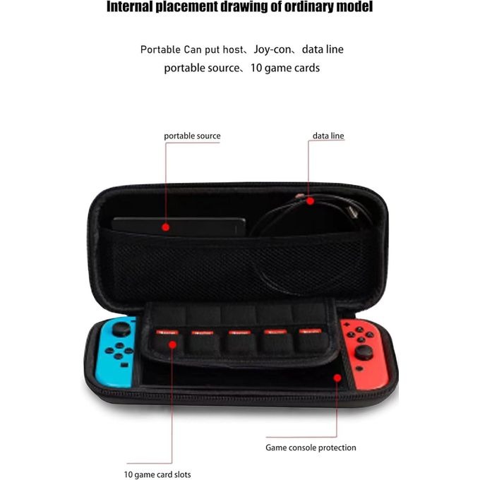 Sac à Dos de Voyage Nintendo Switch Édition Zelda – Housse de Transport Protection pour Switch OLED V1/V2, Accessoires de Jeuimage 4