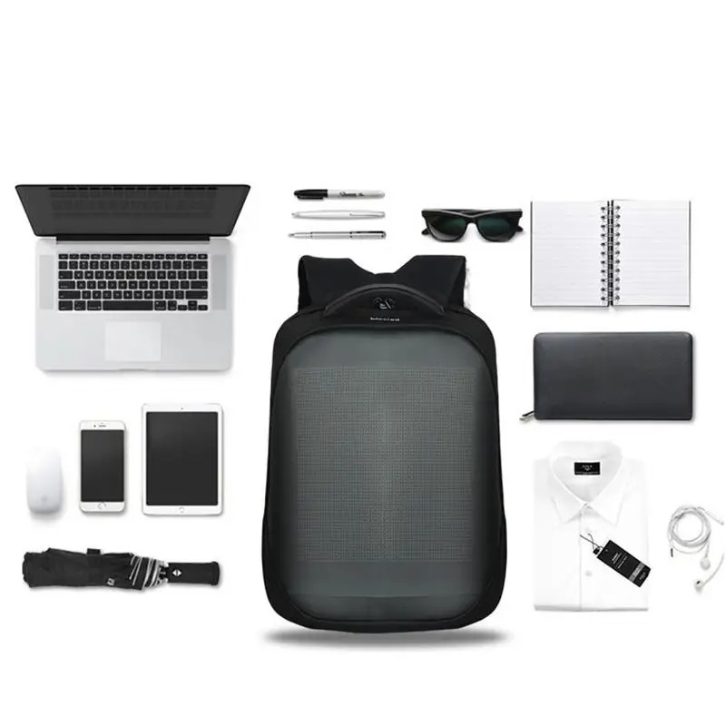Sac à dos intelligent avec écran d'affichage LED image-2