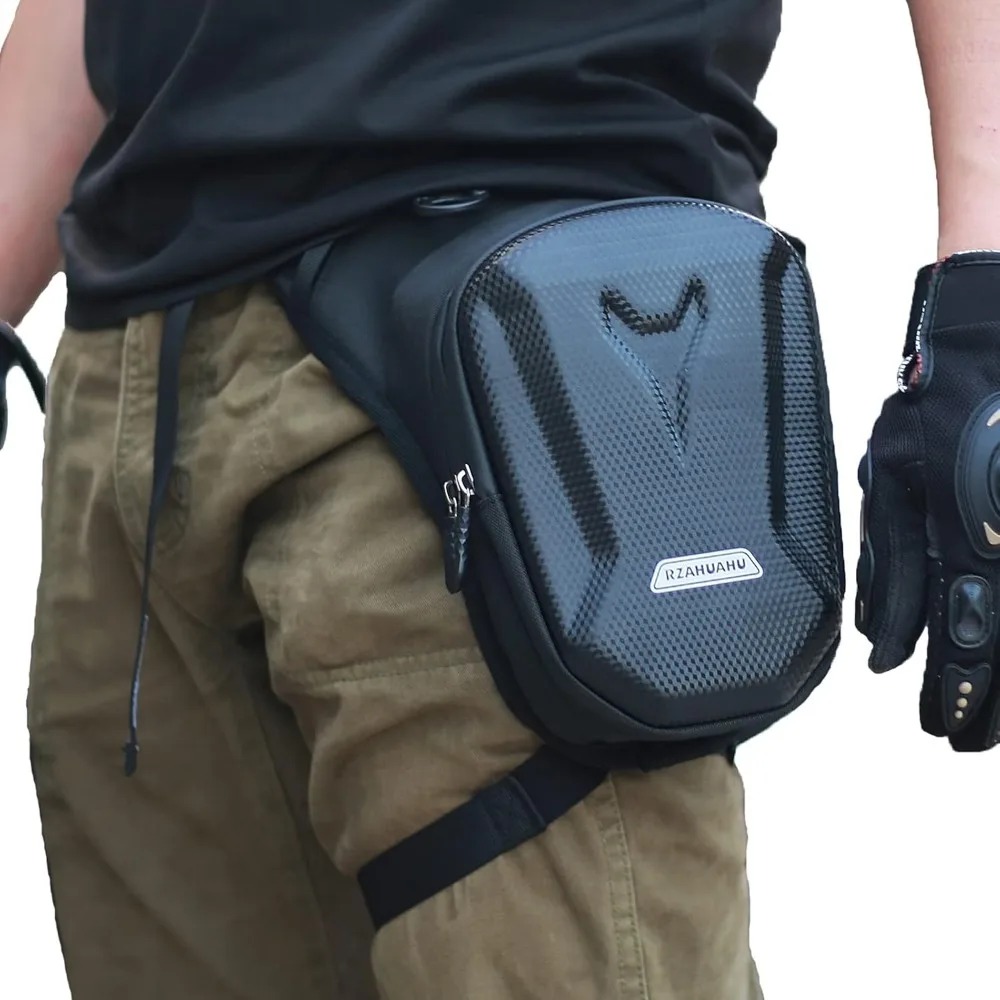 Sac de Cuisse Tactique Étanche – Sacoche de Jambe Moto pour Hommes