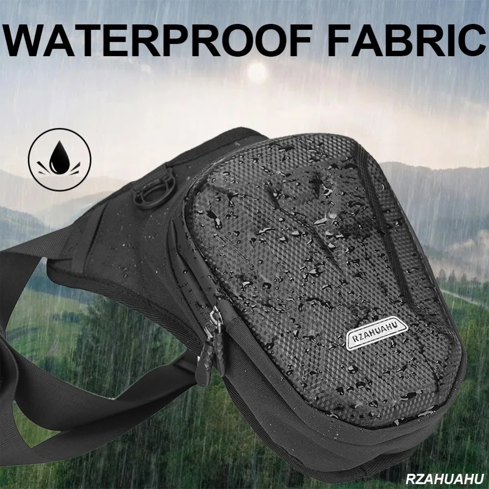 Sac de Cuisse Tactique Étanche – Sacoche de Jambe Moto pour Hommesimage 4