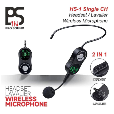 Saeapu TTD-820 – Micro-Casque Sans Fil UHF Professionnel