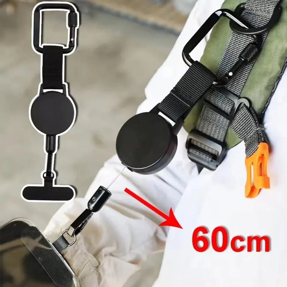 SafeGrip Outdoor – Cordon de Sécurité Rétractable & Antivol avec Mousqueton pour Smartphone   image-2