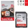 Sandisk Carte mémoire 64GB SD Ultra SDXC classe 10 - UHS-I Fast 80 Mo / s image 1
