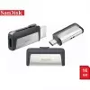 Sandisk Clé Otg USB 2.0 Ultra Type-C 16GB Double USB 3.1à Double Connectique Transférez facilement des fichiers entre smartphones, tablettes et ordinateurs image 1