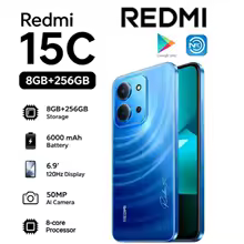 Xiaomi - Smartphone Xiaomi Redmi 15C (Version Globale) – Écran Immersif 120Hz, Appareil Photo 50 MP IA & Batterie 5000 mAh