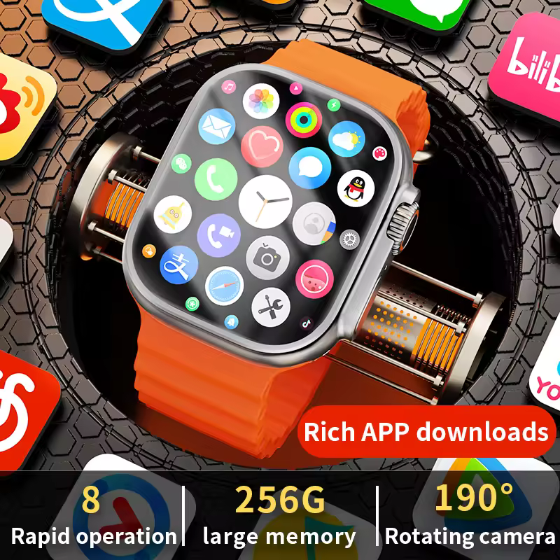 Smartwatch Ultra AMOLED 4G Montre intelligenteimage 4