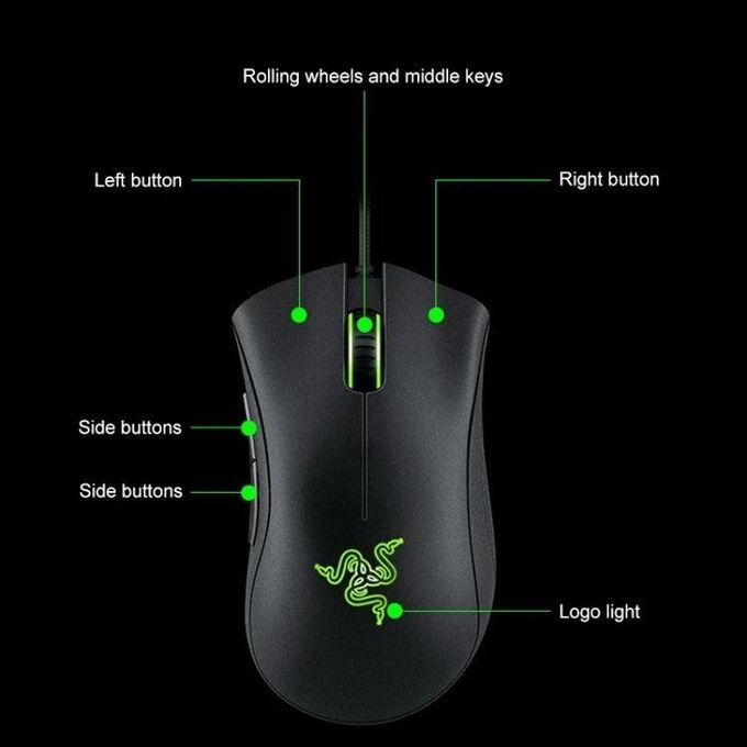 Souris Gaming Filaire Razer DeathAdder Chroma | Capteur Optique 10000 DPI & RGBimage-2