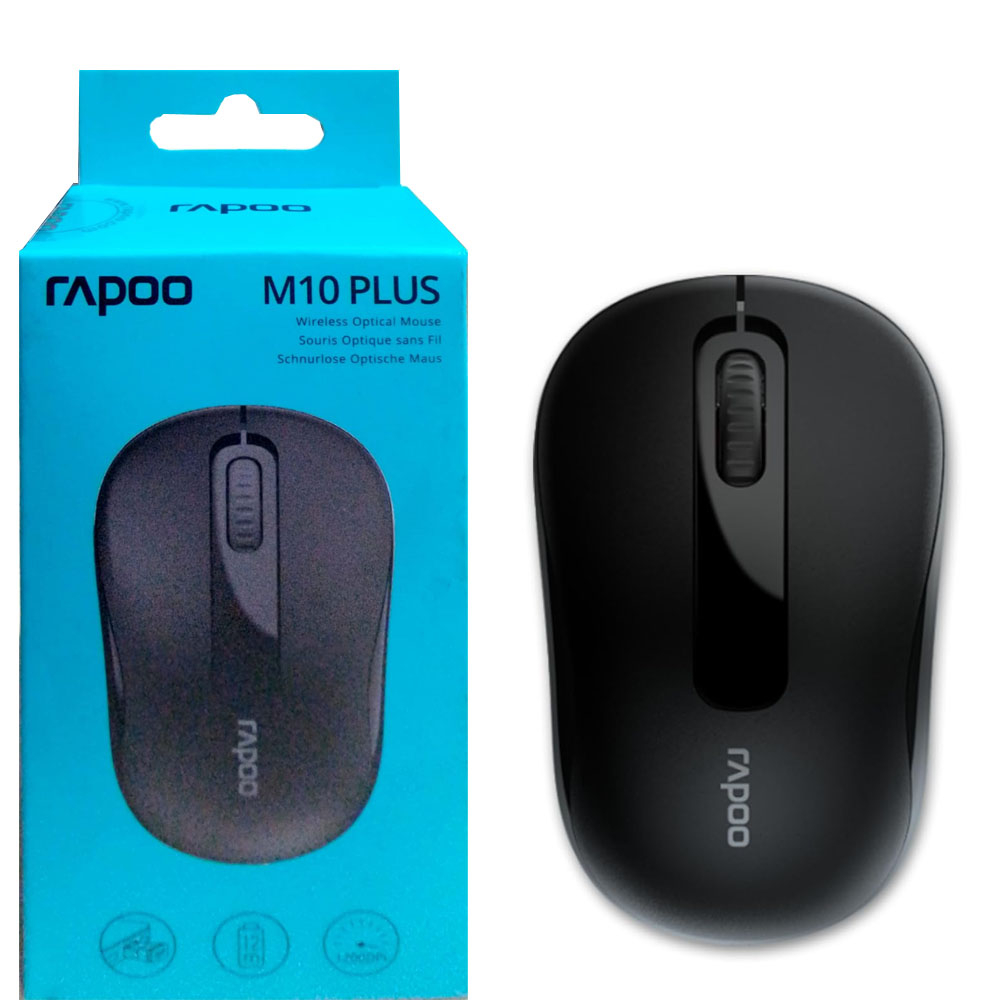 Souris Sans Fil Rapoo M10 Plus | Connexion 2,4 GHz & Capteur Optique 1000 DPIimage-2