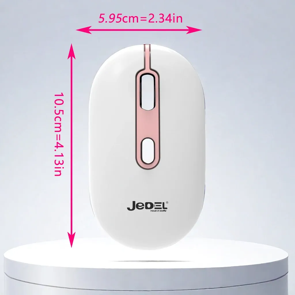 Souris Sans Fil Rechargeable JEDEL | 2,4 GHz & DPI Variable Ajustableimage-2