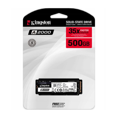 GENERALE - SSD Kingston A2000 M.2 NVMe PCIe 500 Go