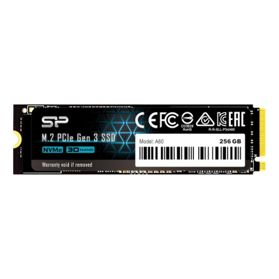 SSD Silicon Power 256 Go M.2 NVMe – PCIe Gen3x4, Vitesse Haute Performance (SP256GBP34A60M28)