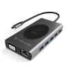 Station d'Accueil 14-en-1 USB-C - HUB HDMI, Chargeur Sans Fil, USB 3.0 - PC, Smartphone, MacBook, TV image 1