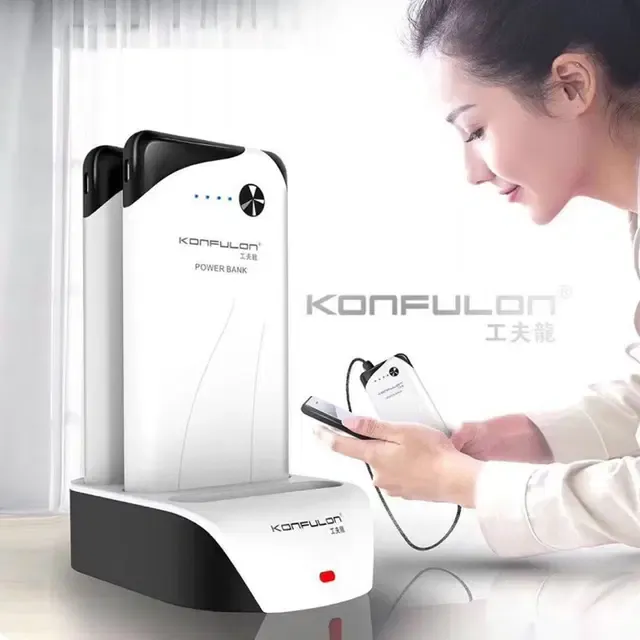 Station d'Alimentation Konfulon - Pack de 3 Batteries 10 000 mAhimage-2