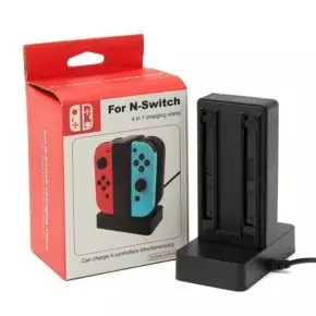 Station de charge 4 en 1 pour Joy-Con Nintendo Switch