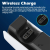 Station de charge sans fil S6 pour manettes PS5 - Double charge rapideimage-2