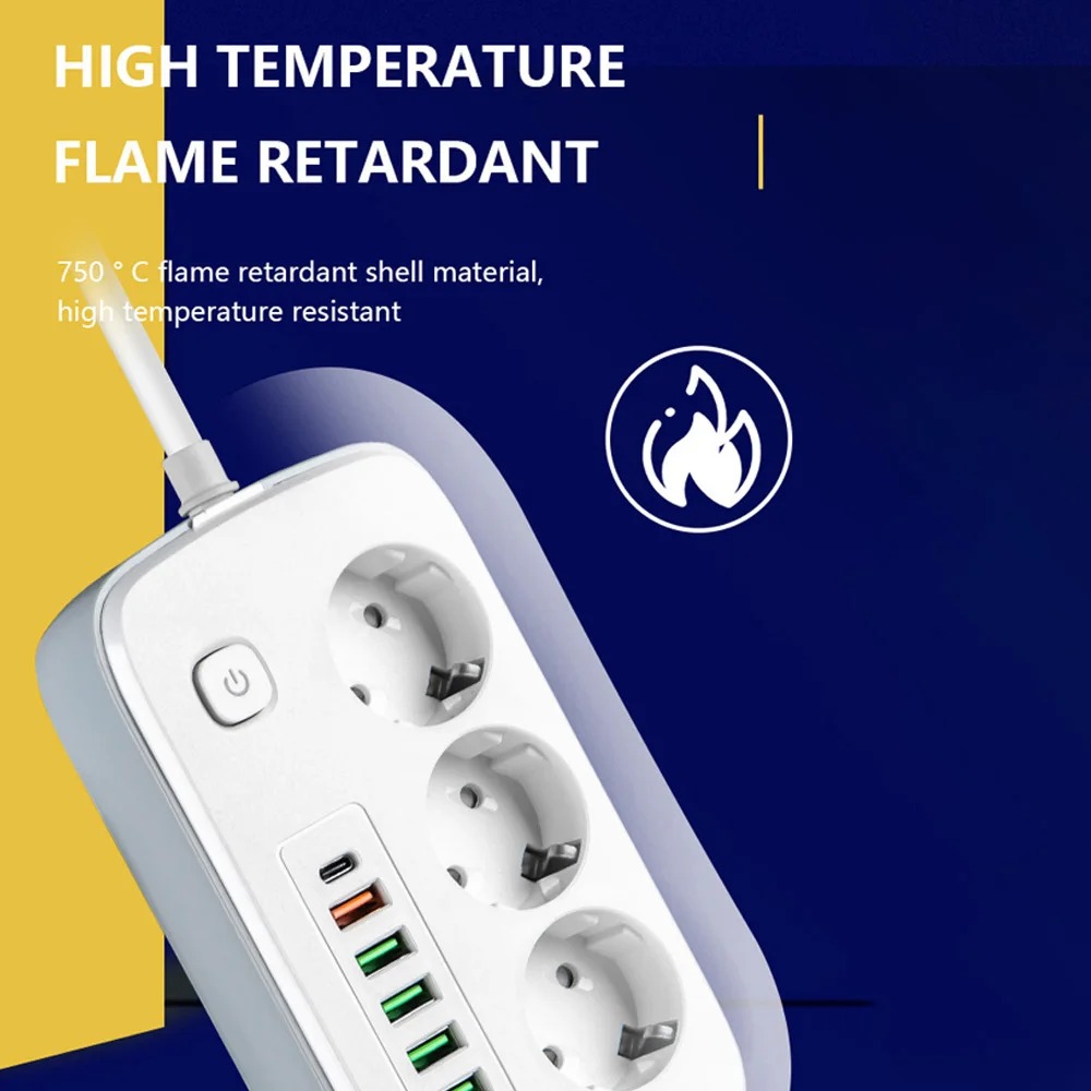 Station de Charge SH PS-34 – Multiprise Haute Puissance 2500W avec 2x Type-Cimage 4