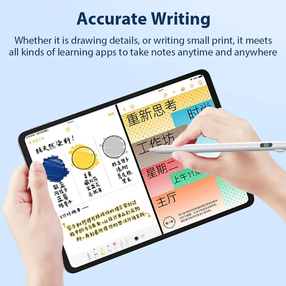 Stylet Haute Précision Type Apple Pencil – Pour Tablettes Samsung, Huawei, Xiaomiimage-2