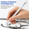 Stylo Tactile Intelligent Capacitif Universel – Stylus Rechargeable pour iPad, iPhone, Android & Tablettesimage-2
