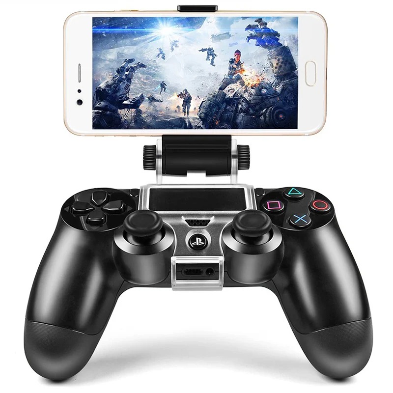 Support de Téléphone pour Manette PS4 – Clip de Fixation Réglable à 180°image 4