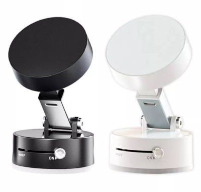 GENERALE - Support Téléphone Voiture WO4– Magnétique, Pliable et Double Ventouse Ultra-Fixation