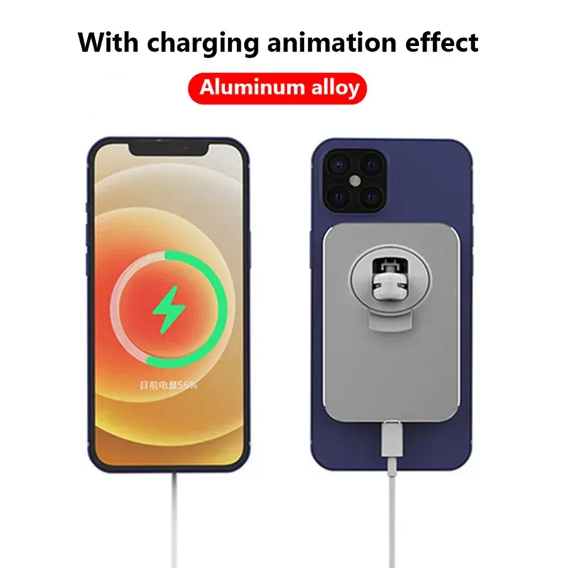 Support Magnétique Sans Fil Pour Téléphone 15W image-2