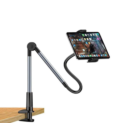 GENERALE - Support Réglable L3T L-350 pour Téléphone et Tablette – Bras Flexible, Multi-Angle, Idéal Bureau et Lecture au Lit