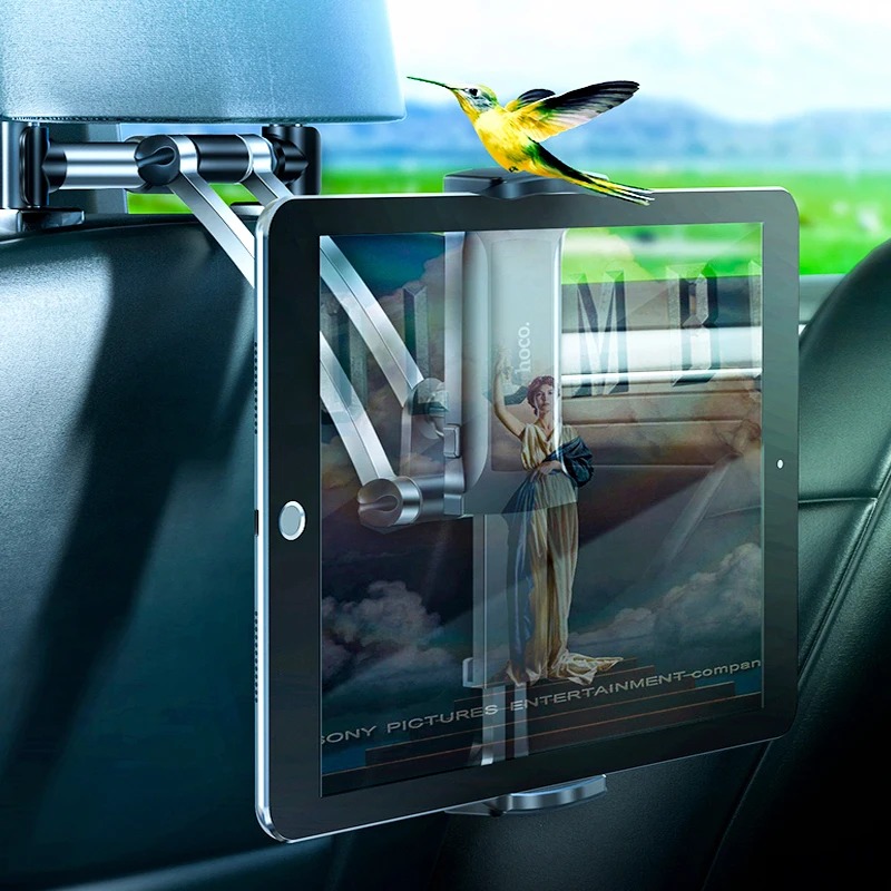 Support Rotatif 360° Siège Arrière Voiture - Compatible Tablettes/PC/Smartphonesimage-2