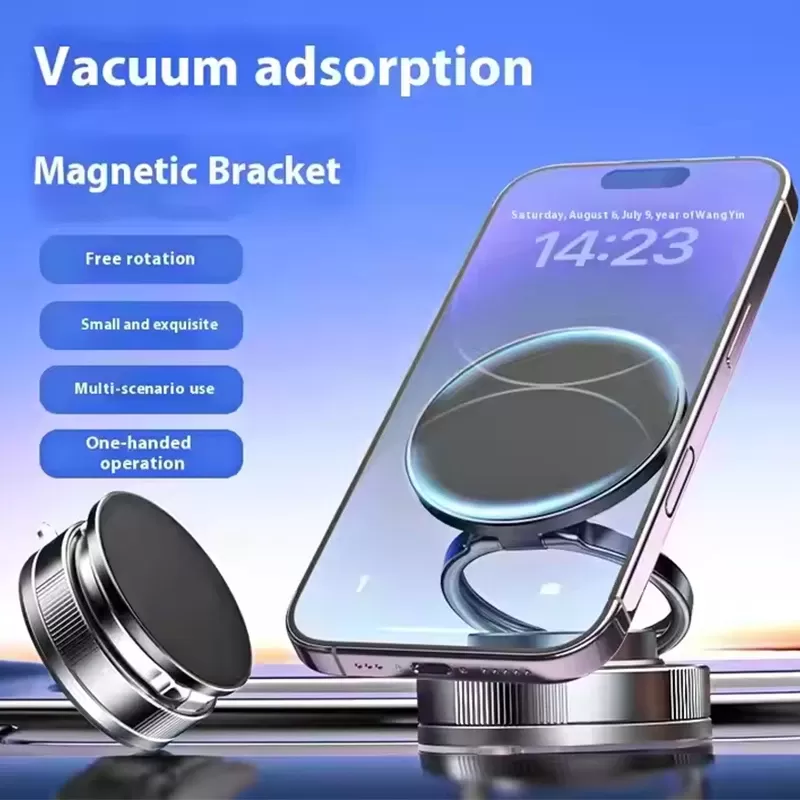 Support Téléphone Magnétique 360° pour Voiture et Bureauimage-2