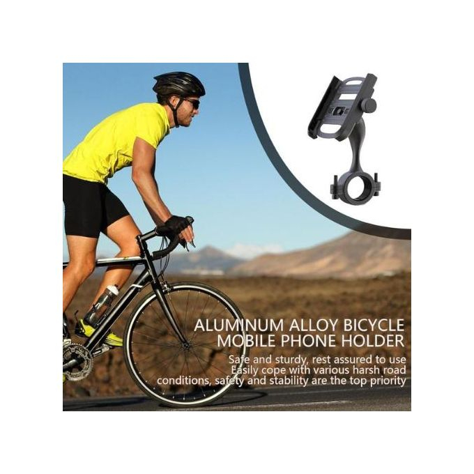 Support Téléphone Moto et Vélo Guidon 19-05 – Porte-Smartphone Antivibrations pour Scooter et VTTimage-2