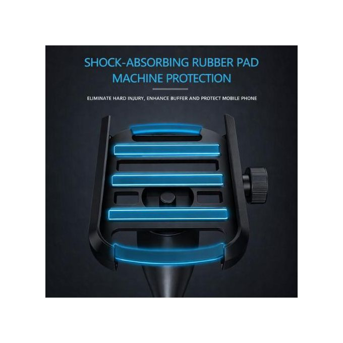 Support Téléphone Moto et Vélo Guidon 19-05 – Porte-Smartphone Antivibrations pour Scooter et VTT image 3