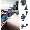 Support Telephone Voiture sur Tableau de Bord et Pare Brise, FORTE Fixationimage-2