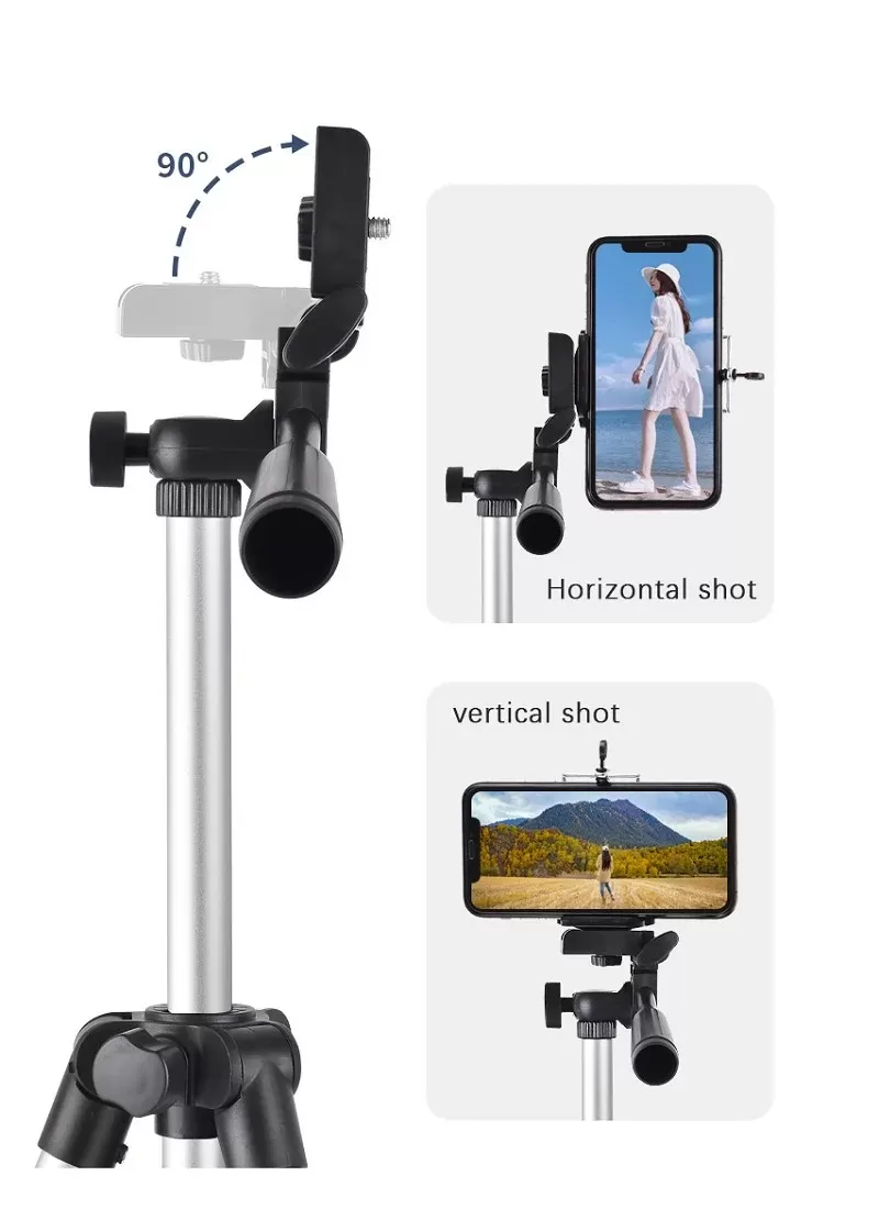 Support Trépied Extensible avec Housse et Support Smartphoneimage-2