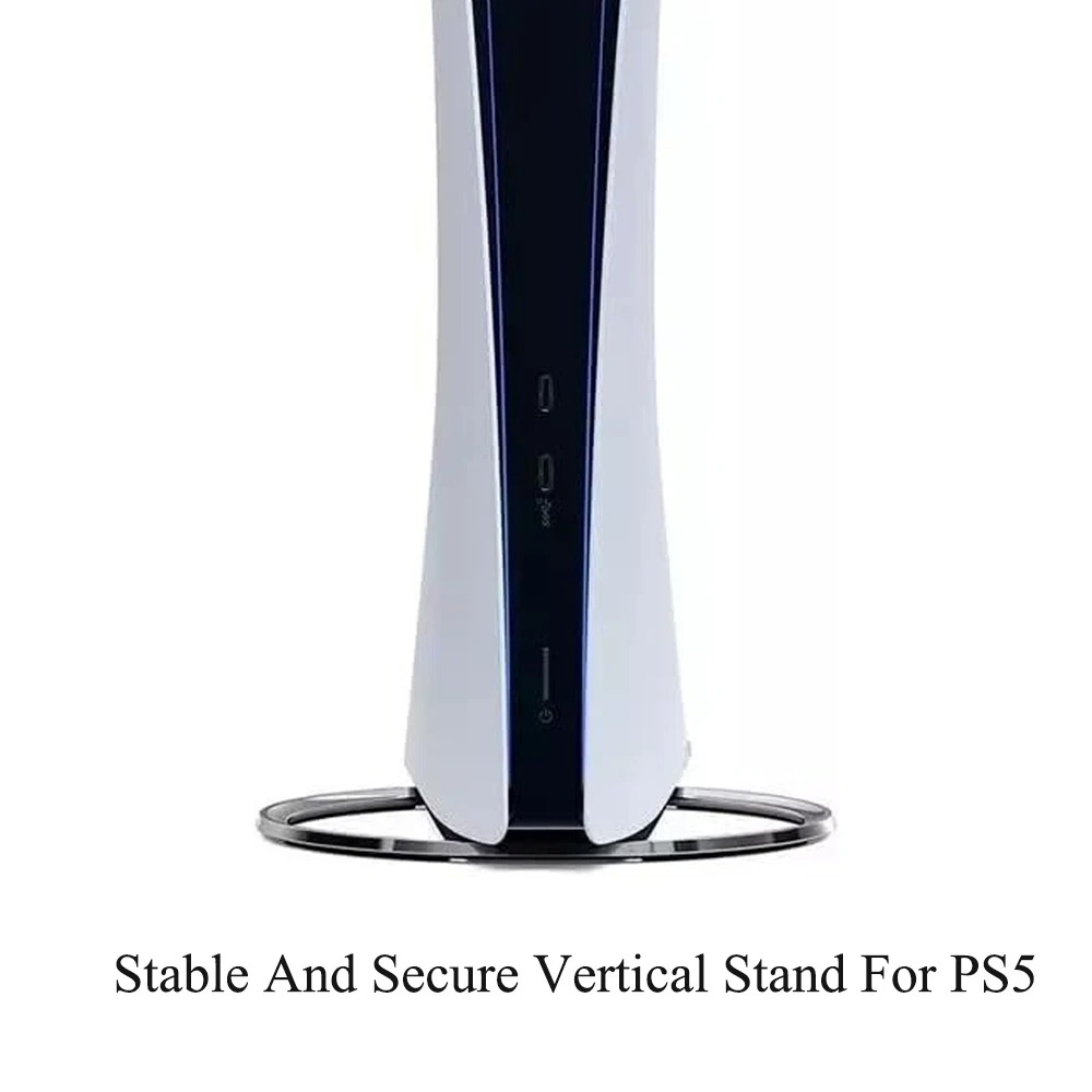 Support Vertical pour PS5 Slim & PS5 Pro – Base de Maintien Anti-Dérapante, Design Stableimage-2