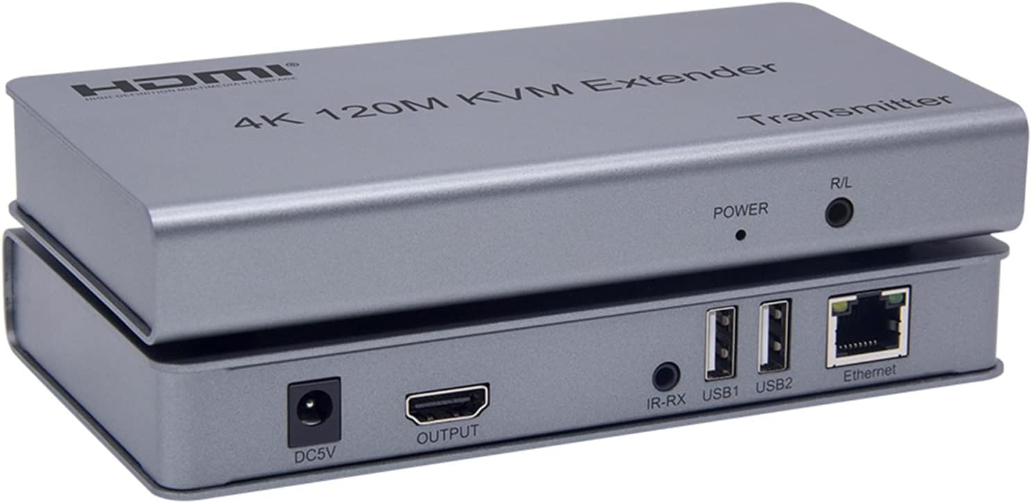 Swallow Prolongateur HDMI KVM 4K 120M – Extenseur RJ45 Ethernet Cat5e/Cat6 image 3