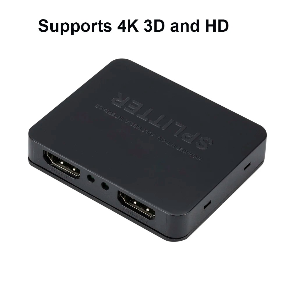 GENERALE - Switch HDMI 4K Bidirectionnel – Splitter 1 Entrée 2 Sorties Haute Résolution