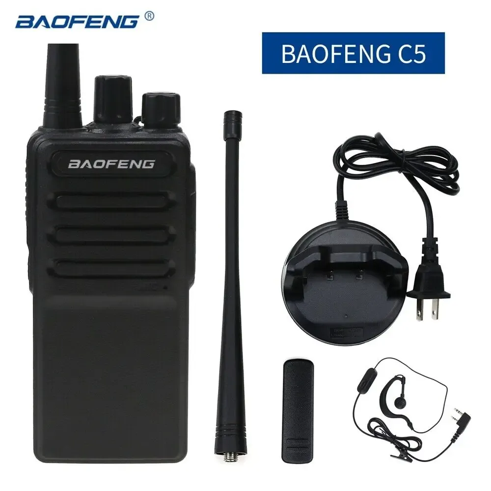 Talkie-Walkie Baofeng BF-C5 - Radio Bidirectionnelle 5W UHF image 1