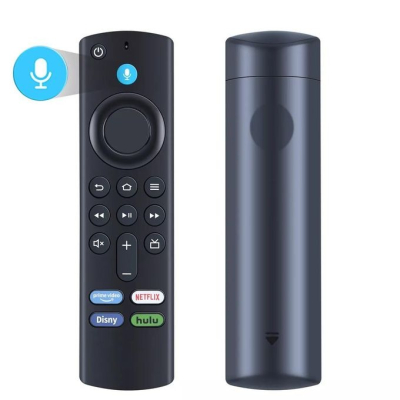 Télécommande de Remplacement Vocale Alexa pour Amazon Fire TV Stick 4K – Contrôle Vocal & Touches Raccourcis
