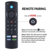 Télécommande de Remplacement Vocale Alexa pour Amazon Fire TV Stick 4K – Contrôle Vocal & Touches Raccourcisimage-2