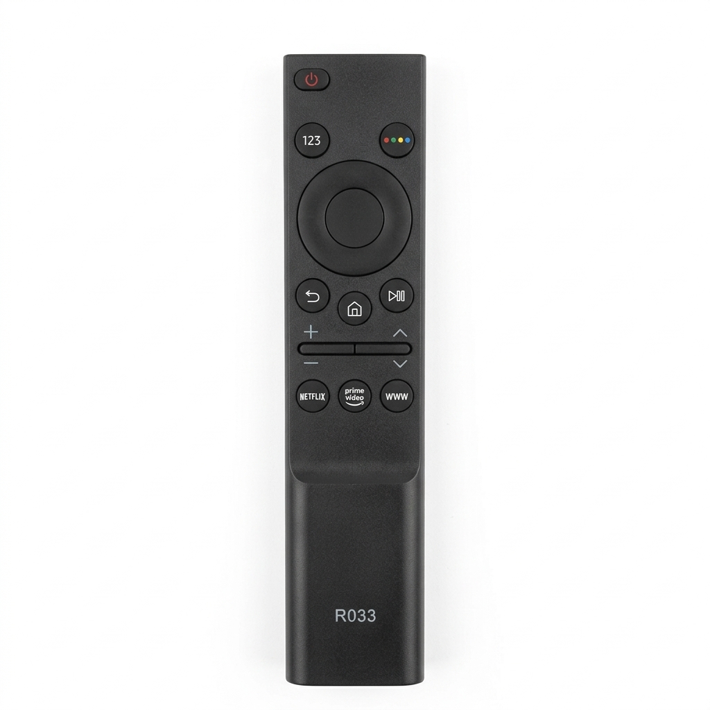 Télécommande R033 Smart Remote Control – Télécommande de Remplacement pour Smart TV Samsung & LED/QLED 4K