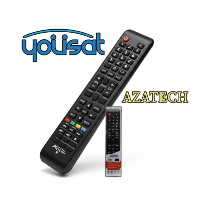Télécommande Universelle AZATECH – Compatible Tous Téléviseurs et Multi-Appareils