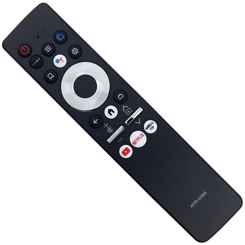 Télécommande Vocale Haier HTR-U29S pour Smart TV Android – Recherche Vocale, Bluetooth & Touches Streamingimage-2